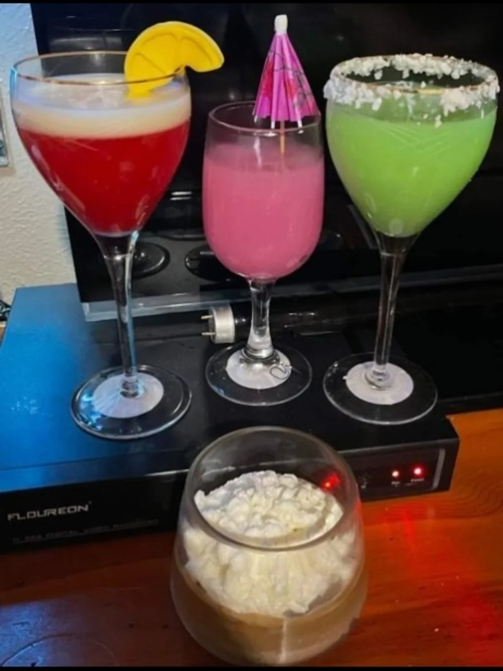 Handmade custom drink candles